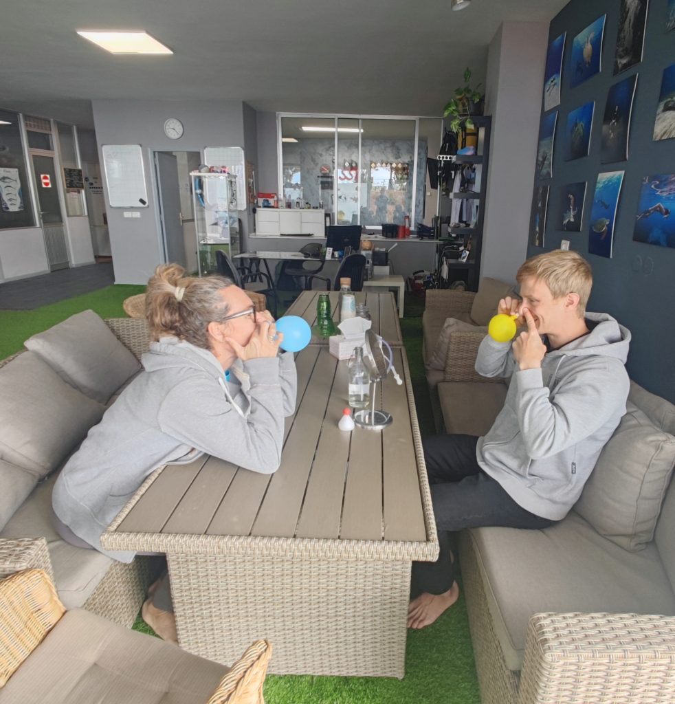 equalisation class for freediving